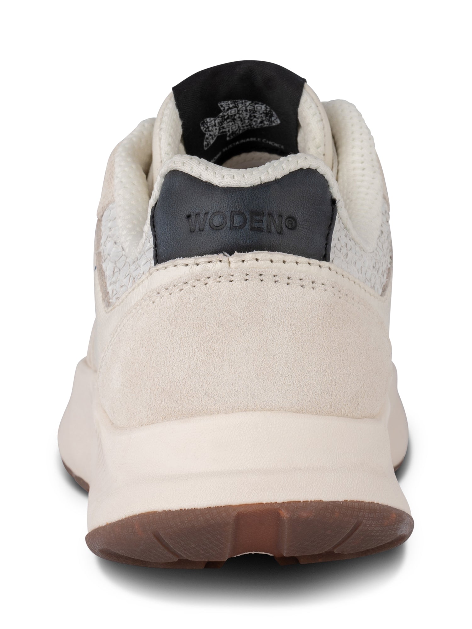 Mathilde Runner Leather - Blanc de Blanc