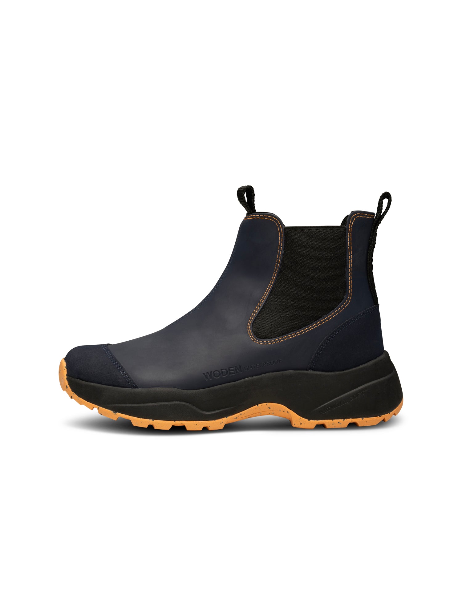 Siri Waterproof - Dark Navy/Papaya