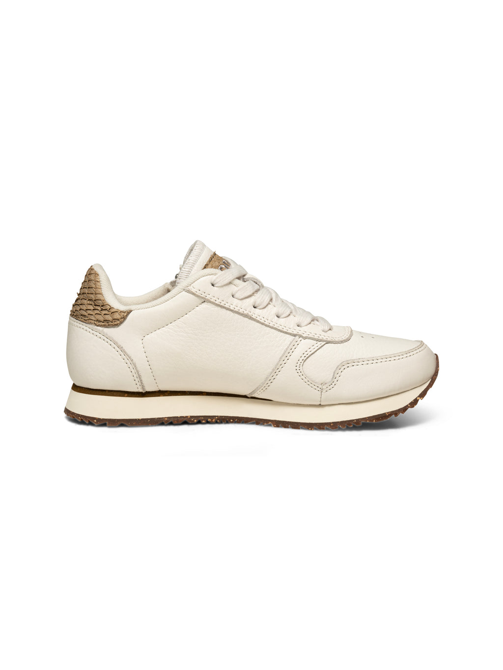 Ydun Leather Zipper - Blanc de Blanc
