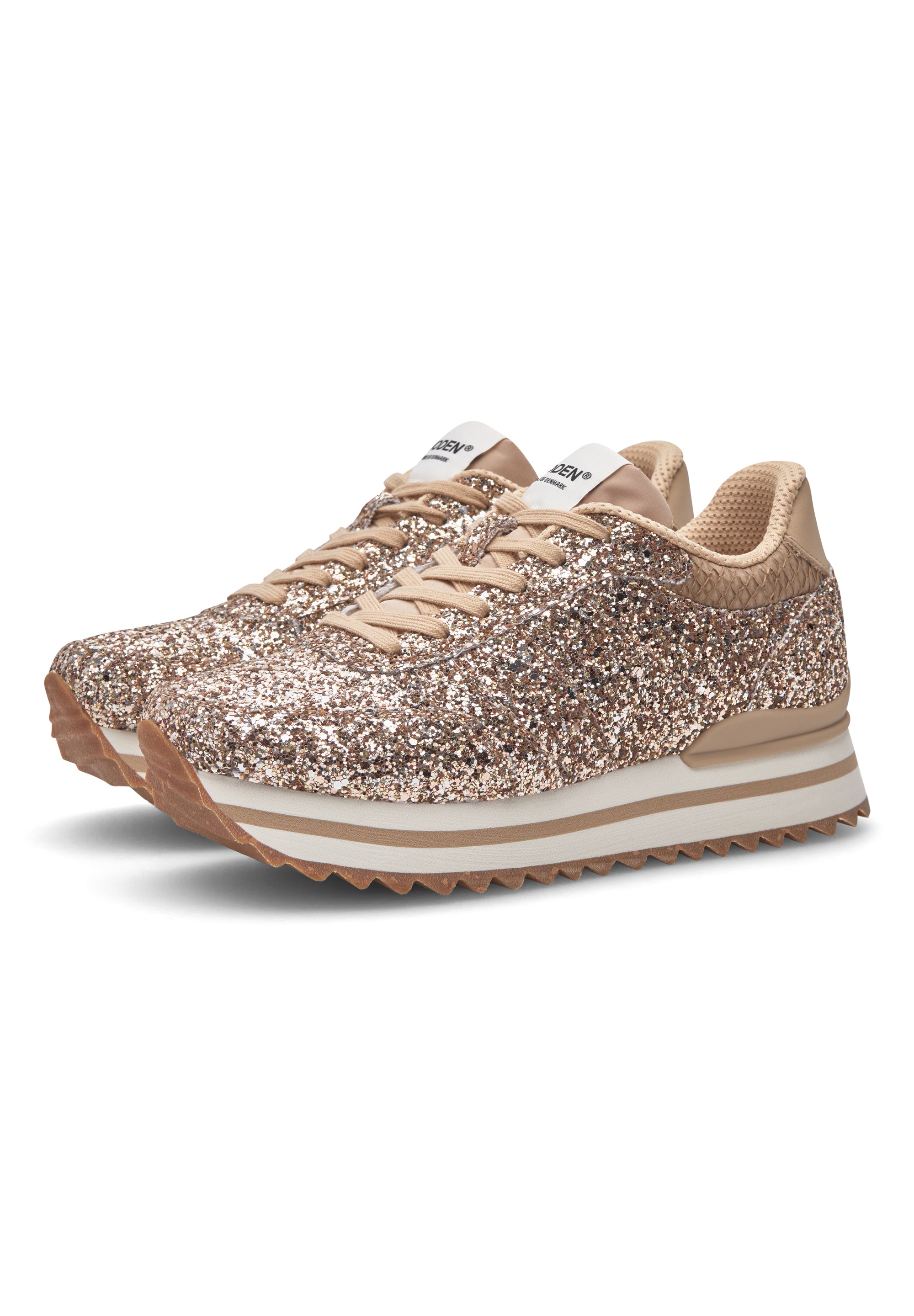 Woden Ronja Plateau Glitter