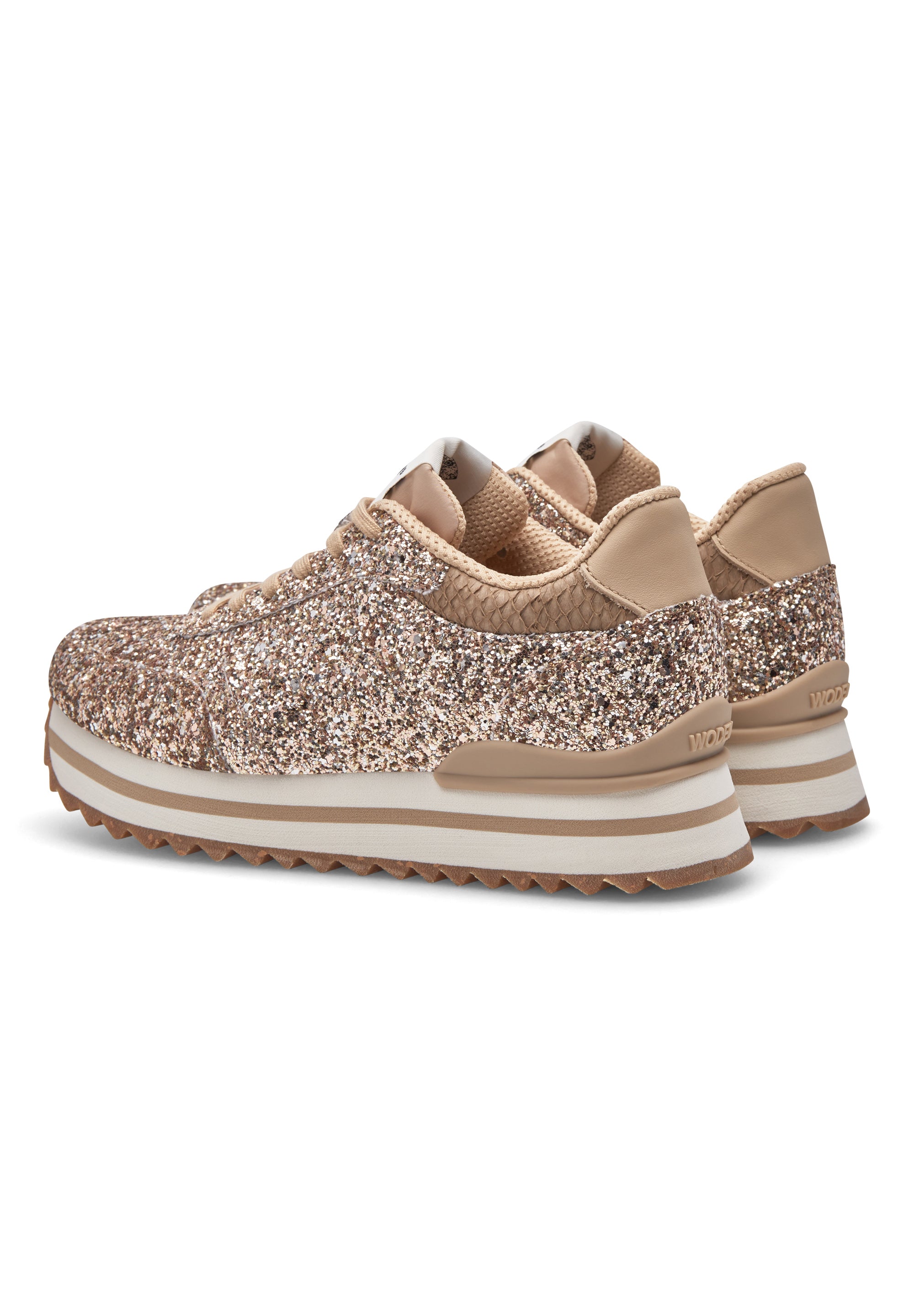 Woden Ronja Plateau Glitter