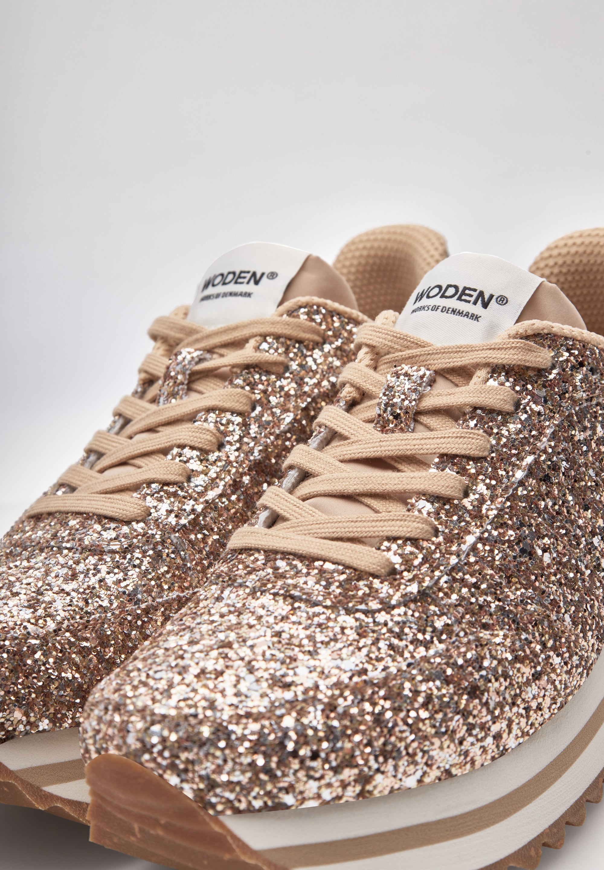 Woden Ronja Plateau Glitter