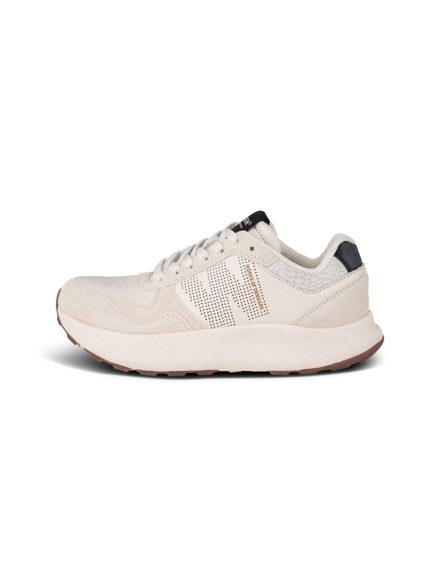 Mathilde Runner Leather - Blanc de Blanc