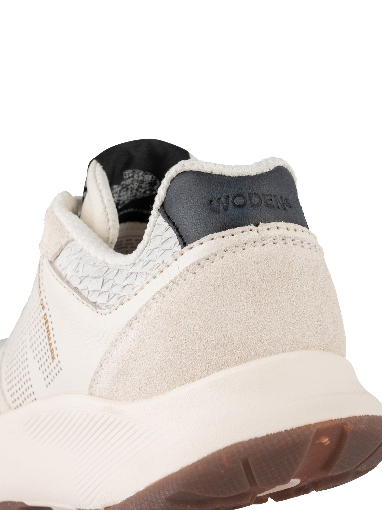Mathilde Runner Leather - Blanc de Blanc
